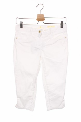 Γυναικείο παντελόνι Tom Tailor, Μέγεθος XS, Χρώμα Λευκό, 97% βαμβάκι, 3% ελαστάνη, Τιμή 11,13 €