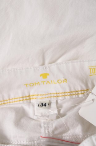 Γυναικείο παντελόνι Tom Tailor, Μέγεθος XS, Χρώμα Λευκό, 97% βαμβάκι, 3% ελαστάνη, Τιμή 11,13 €