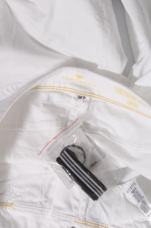 Дамски панталон Tom Tailor, Размер S, Цвят Бял, Цена 5,76 лв.