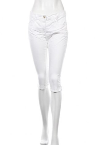 Γυναικείο παντελόνι Tom Tailor, Μέγεθος M, Χρώμα Λευκό, 97% βαμβάκι, 3% ελαστάνη, Τιμή 18,56 €