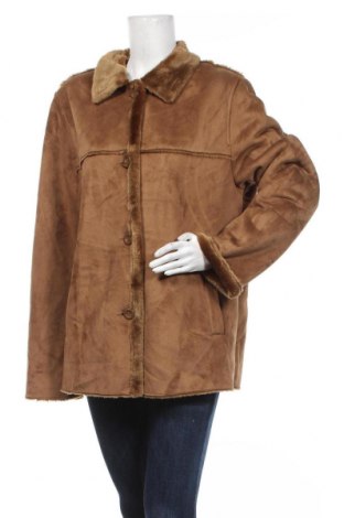 Дамско палто Outfit, Размер XL, Цвят Кафяв, Полиестер, Цена 13,65 лв.