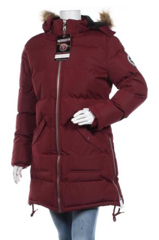 Γυναικείο μπουφάν Geographical Norway, Μέγεθος L, Χρώμα Κόκκινο, Πολυεστέρας, Τιμή 110,23 €
