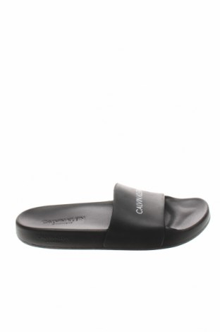 Papuci Calvin Klein, Mărime 37, Culoare Negru, Poliuretan, Preț 293,59 Lei