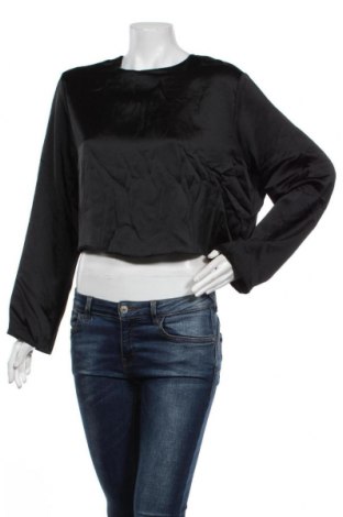 Дамска блуза H&M, Размер L, Цвят Черен, Цена 12,50 лв.