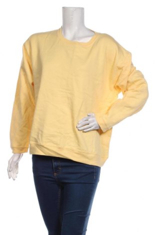 Γυναικεία μπλούζα Hanes, Μέγεθος L, Χρώμα Κίτρινο, Τιμή 6,63 €