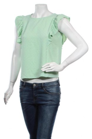 Γυναικεία μπλούζα Naf Naf, Μέγεθος S, Χρώμα Πράσινο, Τιμή 21,34 €