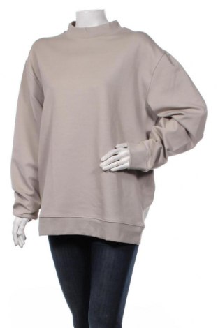 Bluză de femei Zara, Mărime XL, Culoare Gri, 76% bumbac, 19% poliester, 5% elastan, Preț 67,10 Lei