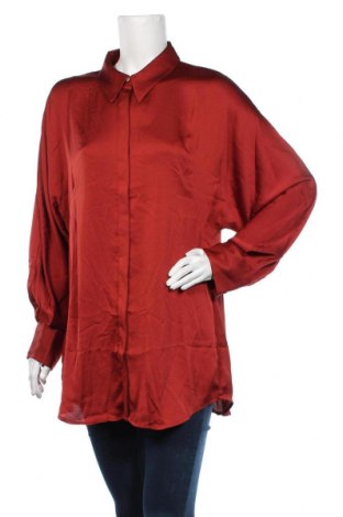 Дамска риза Mango, Размер XL, Цвят Червен, Полиестер, Цена 48,30 лв.