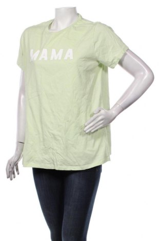 Дамска тениска ASOS Maternity, Размер L, Цвят Зелен, Памук, Цена 25,56 лв.