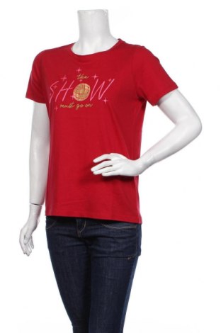 Γυναικείο t-shirt Blake Seven, Μέγεθος S, Χρώμα Κόκκινο, Βαμβάκι, Τιμή 14,25 €