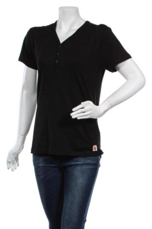 Γυναικείο t-shirt Japan Rags by Le Temps des Cerises, Μέγεθος S, Χρώμα Μαύρο, Βαμβάκι, Τιμή 17,78 €