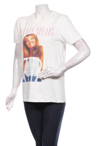 Γυναικείο t-shirt Missguided, Μέγεθος M, Χρώμα Εκρού, Βαμβάκι, Τιμή 14,95 €