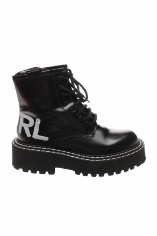 Dámské boty  Karl Lagerfeld, Velikost 36, Barva Černá, Pravá kůže, Cena  5 772,00 Kč