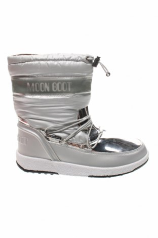Női csizma Moon Boot, Méret 38, Szín Ezüst, Textil, eco bőr, Ár 82 241 Ft