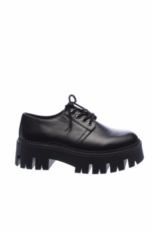 Γυναικεία παπούτσια Bershka, Μέγεθος 38, Χρώμα Μαύρο, Δερματίνη, Τιμή 9,37 €