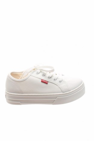 Γυναικεία παπούτσια Levi's, Μέγεθος 36, Χρώμα Λευκό, Κλωστοϋφαντουργικά προϊόντα, Τιμή 64,59 €