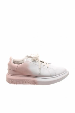 Γυναικεία παπούτσια Love Moschino, Μέγεθος 38, Χρώμα Λευκό, Γνήσιο δέρμα, Τιμή 116,29 €