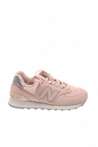Γυναικεία παπούτσια New Balance, Μέγεθος 37, Χρώμα Ρόζ , Φυσικό σουέτ, κλωστοϋφαντουργικά προϊόντα, Τιμή 64,59 €