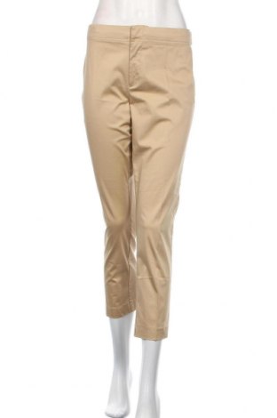 Дамски панталон Anna Riska, Размер M, Цвят Бежов, 97% памук, 3% еластан, Цена 19,25 лв.