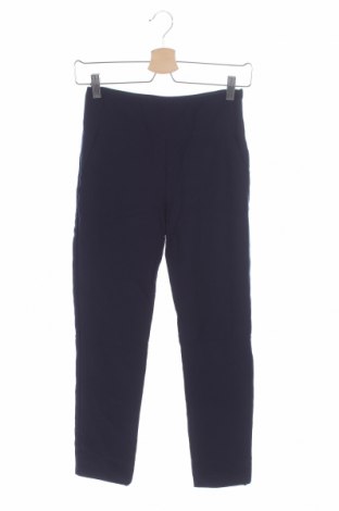 Дамски панталон Atos Lombardini, Размер S, Цвят Син, 53% полиестер, 43% вълна, 4% еластан, Цена 22,05 лв.