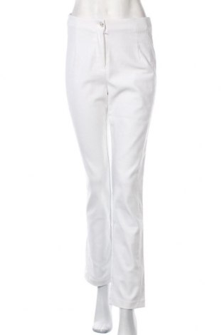 Γυναικείο παντελόνι Helena Vera, Μέγεθος M, Χρώμα Λευκό, Τιμή 6,88 €