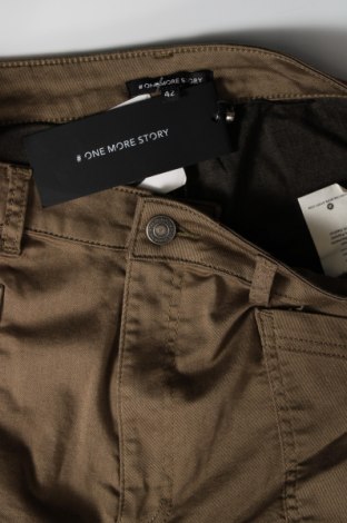 Дамски панталон One More Story, Размер L, Цвят Зелен, Цена 59,15 лв.