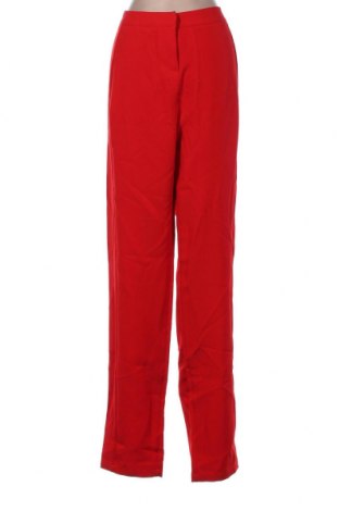 Дамски панталон Unique 21, Размер M, Цвят Червен, 95% полиестер, 5% еластан, Цена 23,70 лв.