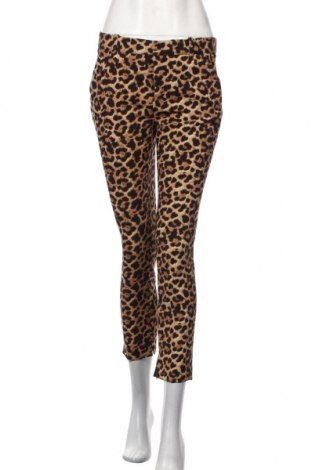 Дамски панталон Zara, Размер S, Цвят Многоцветен, 94% полиестер, 6% еластан, Цена 43,05 лв.