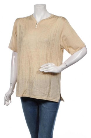 Γυναικείο πουλόβερ, Μέγεθος XL, Χρώμα  Μπέζ, 50%ακρυλικό, 50% βαμβάκι, Τιμή 19,16 €