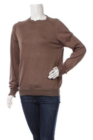 Дамски пуловер Alpha, Размер L, Цвят Кафяв, Памук, Цена 15,12 лв.