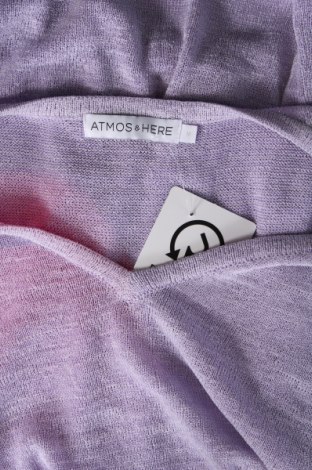 Дамски пуловер Atmos & Here, Размер M, Цвят Лилав, Цена 50,40 лв.