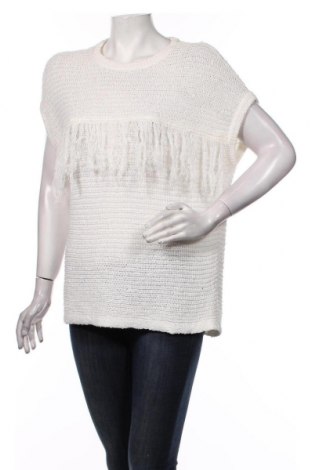 Γυναικείο πουλόβερ Miss Shop, Μέγεθος M, Χρώμα Λευκό, Τιμή 5,32 €