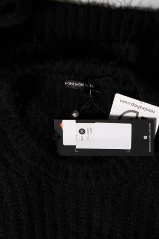 Γυναικείο πουλόβερ One More Story, Μέγεθος S, Χρώμα Μαύρο, 65%ακρυλικό, 20% βαμβάκι, 15% πολυεστέρας, Τιμή 26,88 €