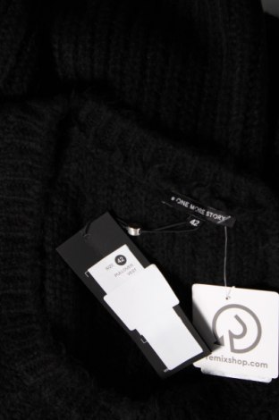 Γυναικείο πουλόβερ One More Story, Μέγεθος L, Χρώμα Μαύρο, 65%ακρυλικό, 20% βαμβάκι, 15% πολυεστέρας, Τιμή 26,88 €