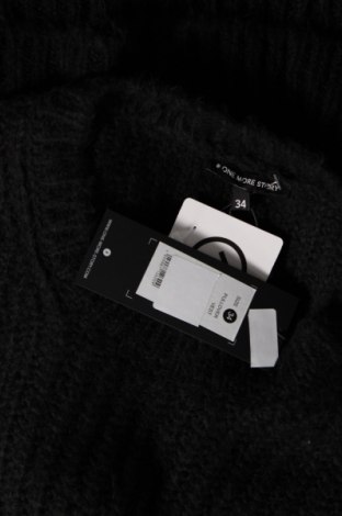 Γυναικείο πουλόβερ One More Story, Μέγεθος XS, Χρώμα Μαύρο, 65%ακρυλικό, 20% βαμβάκι, 15% πολυεστέρας, Τιμή 26,88 €