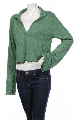 Γυναικείο πουλόβερ Pull&Bear, Μέγεθος XL, Χρώμα Πράσινο, 89% πολυεστέρας, 11% βισκόζη, Τιμή 11,14 €