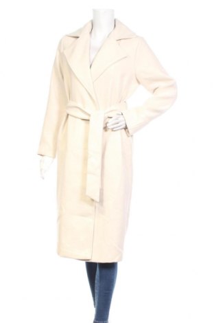 Дамско палто About You, Размер XS, Цвят Бежов, 90% полиестер, 10% вълна, Цена 153,30 лв.