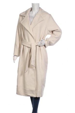 Дамско палто About You, Размер XL, Цвят Бежов, 90% полиестер, 10% вълна, Цена 167,30 лв.