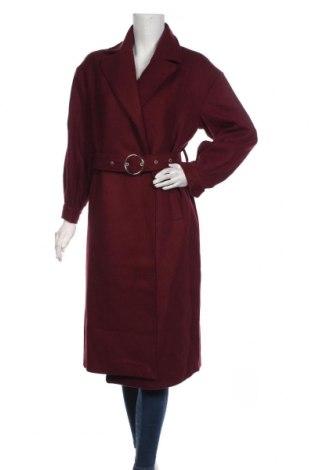 Dámský kabát  Trendyol, Velikost M, Barva Červená, Akryl , polyester, bavlna, Cena  648,00 Kč