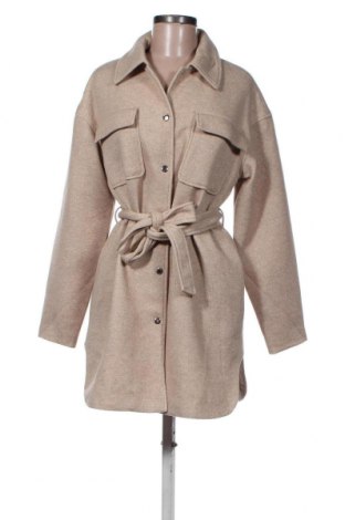 Dámský kabát  Vero Moda, Velikost S, Barva Béžová, 85% polyester, 15% bavlna, Cena  1 309,00 Kč