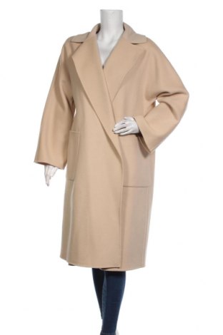 Γυναικείο παλτό Weekend Max Mara, Μέγεθος L, Χρώμα  Μπέζ, Μαλλί, Τιμή 775,41 €