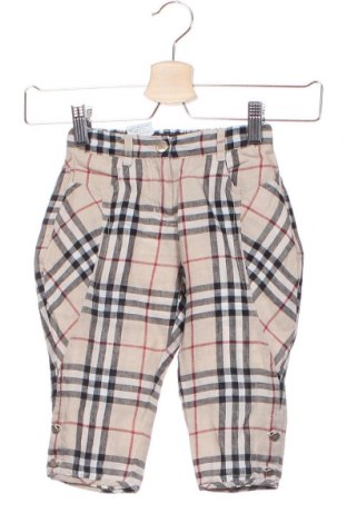Παιδικό παντελόνι Burberry, Μέγεθος 12-18m/ 80-86 εκ., Χρώμα Πολύχρωμο, Λινό, Τιμή 60,62 €