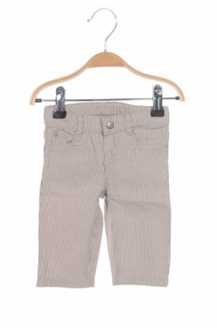 Pantaloni pentru copii Petit Bateau, Mărime 3-6m/ 62-68 cm, Culoare Bej, 100% bumbac, Preț 42,10 Lei