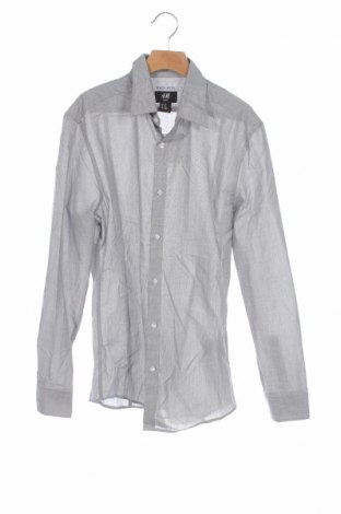 Ανδρικό πουκάμισο H&M, Μέγεθος XS, Χρώμα Γκρί, Τιμή 4,42 €
