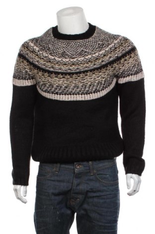 Мъжки пуловер Topman, Размер M, Цвят Черен, 97% акрил, 2% полиестер, 1% вълна, Цена 66,75 лв.