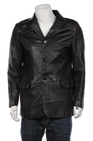 Pánská kožená bunda , Velikost M, Barva Černá, Pravá kůže, Cena  603,00 Kč