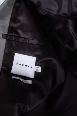 Ανδρικό σακάκι Topman, Μέγεθος L, Χρώμα Γκρί, Τιμή 92,27 €