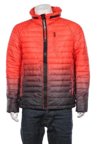 Ανδρικό αθλητικό μπουφάν Superdry, Μέγεθος XL, Χρώμα Πορτοκαλί, Πολυεστέρας, Τιμή 56,41 €
