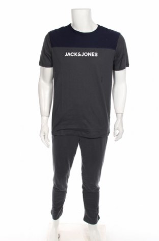 Πιτζάμες Jack & Jones, Μέγεθος L, Χρώμα Μπλέ, Βαμβάκι, Τιμή 23,09 €