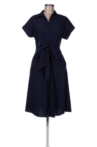 Φόρεμα Ralph Lauren, Μέγεθος M, Χρώμα Μπλέ, 65% βαμβάκι, 29% πολυαμίδη, 6% ελαστάνη, Τιμή 161,98 €